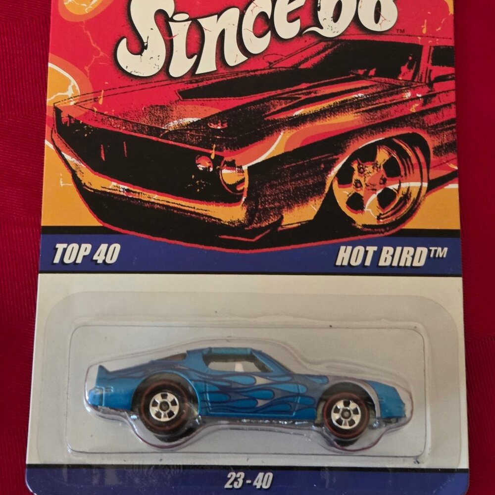 2007 HOT WHEELS RED LINE, HOT BIRD, MINT IN THE PACKAGE!!!